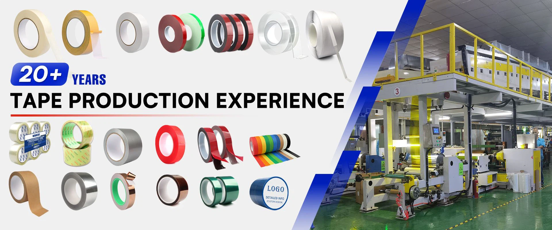 Adhesive Tapes Factory
