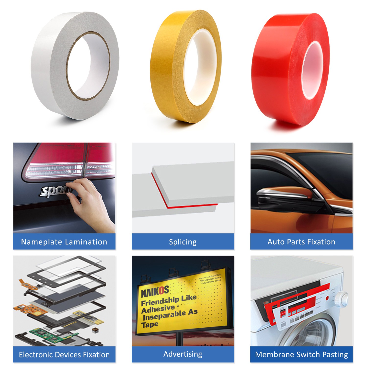 Double Sided PET Tape Manufacturer Double Sided PET Tape Manufacturer